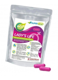 Возбуждающие капсулы Ladys Life - 2 капсулы (0,35 гр.) - SuperCaps - купить с доставкой в Ангарске