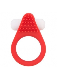 Красное эрекционное кольцо LIT-UP SILICONE STIMU RING 1 RED - Dream Toys - в Ангарске купить с доставкой