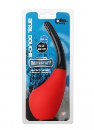 Анальный душ MENZSTUFF 310ML ANAL DOUCHE RED/BLACK - Dream Toys - купить с доставкой в Ангарске