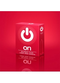 Супертонкие презервативы ON) Super Thin - 3 шт. - ON) - купить с доставкой в Ангарске