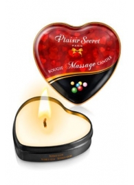 Массажная свеча с ароматом бубль-гума Bougie Massage Candle - 35 мл. - Plaisir Secret - купить с доставкой в Ангарске