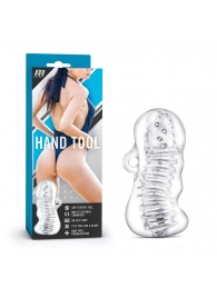 Прозрачный мастурбатор M for Men Hand Tool - Blush Novelties - в Ангарске купить с доставкой