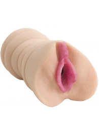 Мастурбатор-вагина Sasha Grey UltraSKYN Cream Pie Pocket Pussy - Doc Johnson - в Ангарске купить с доставкой