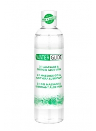 Гель-смазка 2-в-1 MASSAGE   LUBRICANT ALOE VERA - 300 мл. - Waterglide - купить с доставкой в Ангарске