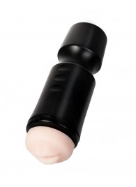 Мастурбатор-ротик A-Toys в черной колбе - A-toys - в Ангарске купить с доставкой