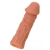 Телесная реалистичная насадка KOKOS Extreme Sleeve 05 с дополнительной стимуляцией - 12,7 см. - KOKOS - в Ангарске купить с доставкой