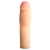 Телесная насадка-удлинитель на пенис PERFORMANCE 1.5INCH COCK XTENDER - 16 см. - Blush Novelties - в Ангарске купить с доставкой