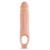 Телесный реалистичный фаллоудлинитель 9 Inch Silicone Cock Sheath Penis Extender - 22,86 см. - Blush Novelties - в Ангарске купить с доставкой