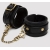 Черные оковы на ноги Bound to You Faux Leather Ankle Cuffs - Fifty Shades of Grey - купить с доставкой в Ангарске
