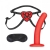 Красный поясной фаллоимитатор Red Heart Strap on Harness   5in Dildo Set - 12,25 см. - Lux Fetish - купить с доставкой в Ангарске
