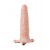 Телесный реалистичный фаллопротез - 18,5 см. - LOVETOY (А-Полимер) - купить с доставкой в Ангарске