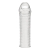 Текстурированная насадка на пенис Clear Textured Penis Enhancing Sleeve Extension - 16,5 см. - BlueLine - в Ангарске купить с доставкой