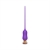 Фиолетовый тонкий стимулятор Nipple Vibrator - 23 см. - I-MOON - купить с доставкой в Ангарске