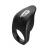 Черное эрекционное виброкольцо Vibro Lust Ring - MALESATION - в Ангарске купить с доставкой