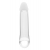 Прозрачная насадка-удлинитель 7.6’’ Extender With Ball Strap - 20,5 см. - Dream Toys - в Ангарске купить с доставкой