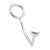 Кольцо на пенис с анальным стимулятором Stainless Steel Anal Hook   Cock Ring - BlueLine - в Ангарске купить с доставкой