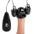 Черная стимулирующая насадка для головки полового члена Multi Speed Vibrating Penis Head Teaser - XR Brands - в Ангарске купить с доставкой