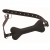 Черный кляп в форме косточки Hound Adjustable Dog Bone Gag - XR Brands - купить с доставкой в Ангарске