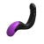 Черно-фиолетовый вибромассажёр простаты Hyper-Pulse P-Spot Massager - Pipedream - в Ангарске купить с доставкой