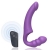 Фиолетовый безремневой страпон Straples Strap-On Dildo - Erokay - купить с доставкой в Ангарске