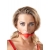 Силиконовый кляп-шар на чёрных ремешках Red Gag silicone - Orion - купить с доставкой в Ангарске
