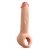 Телесная насадка-удлинитель Thrive 8.75 Inch Realistic Penis Extender Sleeve - 22,2 см. - Blush Novelties - в Ангарске купить с доставкой