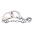 Наручники из металла с длинной цепочкой CHROME HANDCUFFS METAL HANDCUFFS W. KEY - NMC - купить с доставкой в Ангарске