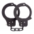 Чёрные наручники из листового металла BONDX METAL CUFFS BLACK - Dream Toys - купить с доставкой в Ангарске