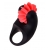 Чёрно-красное эрекционное виброкольцо Erotist - Erotist Adult Toys - в Ангарске купить с доставкой