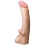 Телесная насадка REAL Standard с усиками на основании - 19 см. - LOVETOY (А-Полимер) - купить с доставкой в Ангарске