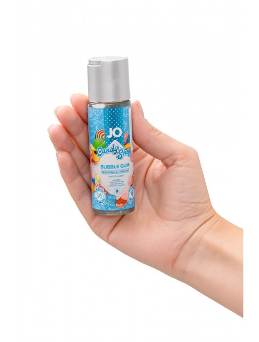 Смазка на водной основе Candy Shop Bubblegum с ароматом жвачки - 60 мл. - System JO - купить с доставкой в Ангарске