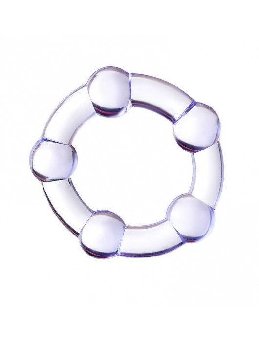 Фиолетовое эрекционное кольцо A-Toys - A-toys - в Ангарске купить с доставкой