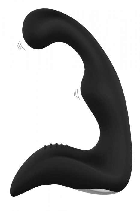 Чёрный перезаряжаемый массажёр простаты BOOTY PLEASER - Dream Toys - в Ангарске купить с доставкой