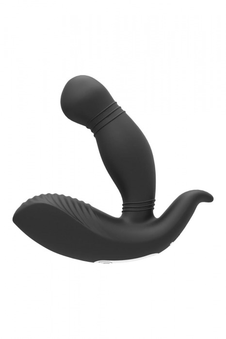 Черный вибромассажер простаты PROSTATE HERO - Dream Toys - в Ангарске купить с доставкой