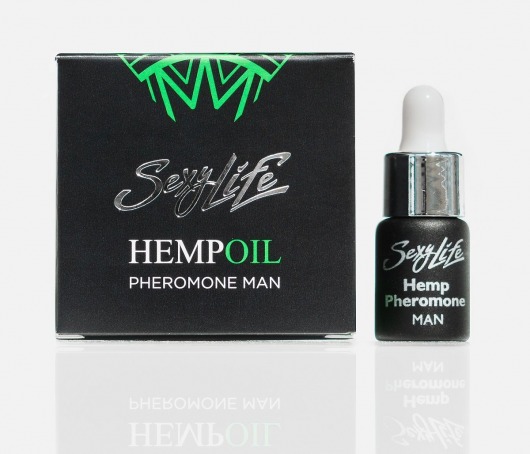 Мужские духи с феромонами Sexy Life HEMPOIL man - 5 мл. -  - Магазин феромонов в Ангарске
