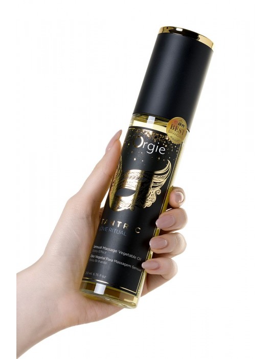 Растительное массажное масло Orgie Tantric Love Ritual - 200 мл. - ORGIE - купить с доставкой в Ангарске