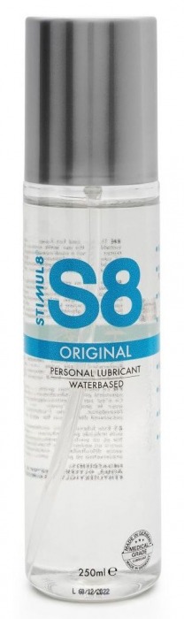 Универсальный лубрикант на водной основе S8 Original Lubricant - 250 мл. - Stimul8 - купить с доставкой в Ангарске