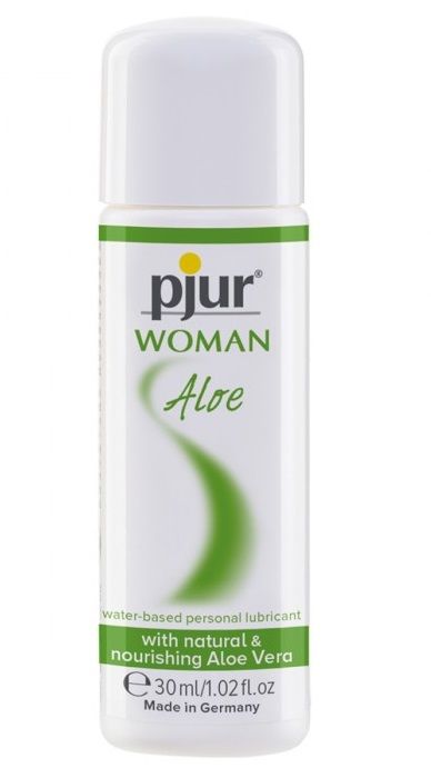 Лубрикант на водной основе pjur WOMAN Aloe - 30 мл. - Pjur - купить с доставкой в Ангарске