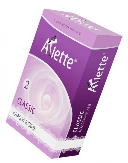 Классические презервативы Arlette Classic - 6 шт. - Arlette - купить с доставкой в Ангарске