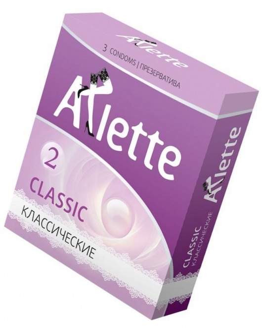 Классические презервативы Arlette Classic - 3 шт. - Arlette - купить с доставкой в Ангарске