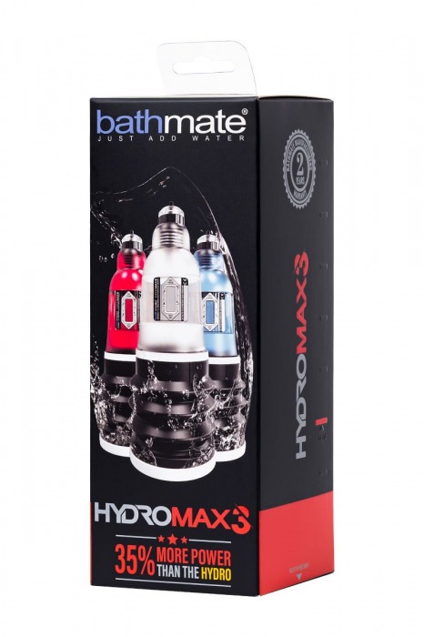 Прозрачная гидропомпа HydroMAX3 - Bathmate - в Ангарске купить с доставкой