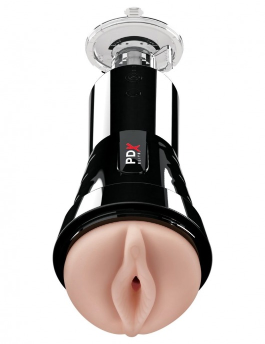 Телесный вибромастурбатор-вагина Cock Compressor Vibrating Stroker - Pipedream - в Ангарске купить с доставкой