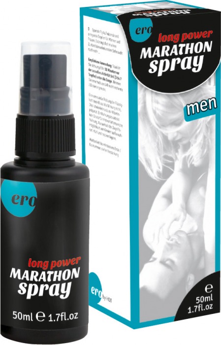 Пролонгирующий спрей для мужчин Long Power Marathon Spray - 50 мл. - Ero - купить с доставкой в Ангарске