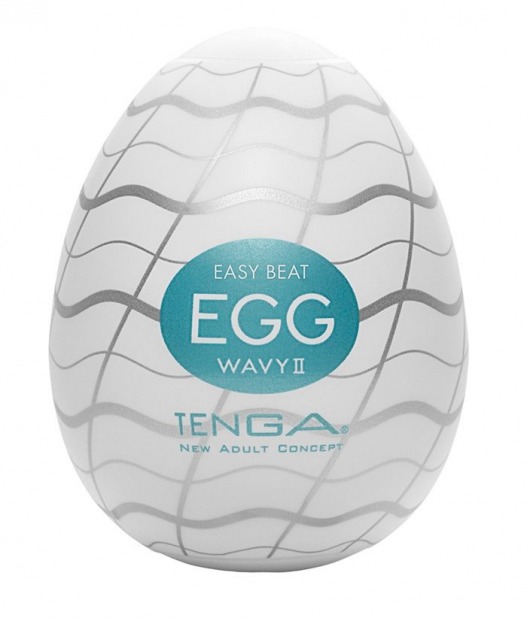 Мастурбатор-яйцо EGG Wavy II - Tenga - в Ангарске купить с доставкой