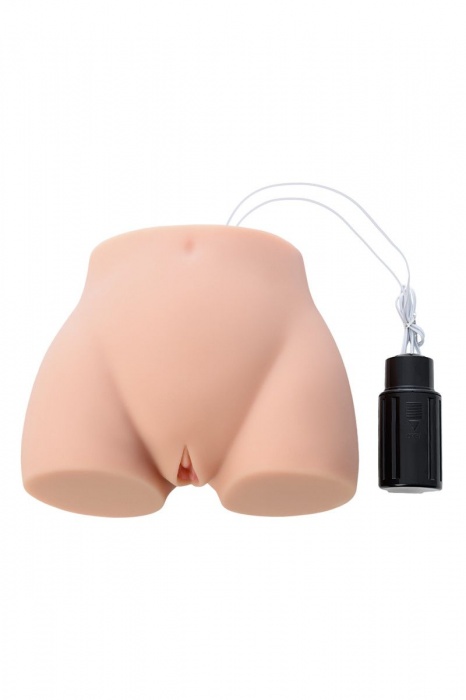 Мастурбатор-полуторс Cherry с вибрацией и двумя любовными тоннелями - KOKOS - в Ангарске купить с доставкой