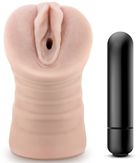 Телесный мастурбатор-вагина Rain - Blush Novelties - в Ангарске купить с доставкой