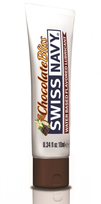 Лубрикант с ароматом шоколада Swiss Navy Chocolate Bliss Lube - 10 мл. - Swiss navy - купить с доставкой в Ангарске