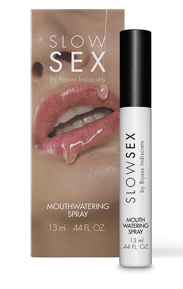 Спрей для усиления слюноотделения Slow Sex Mouthwatering Spray - 13 мл. - Bijoux Indiscrets - купить с доставкой в Ангарске