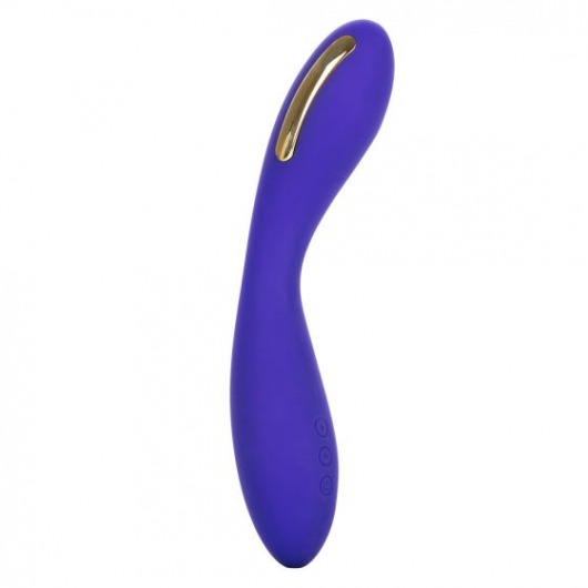 Фиолетовый вибратор с электростимуляцией Intimate E-Stimulator Wand - 21,5 см. - California Exotic Novelties - купить с доставкой в Ангарске