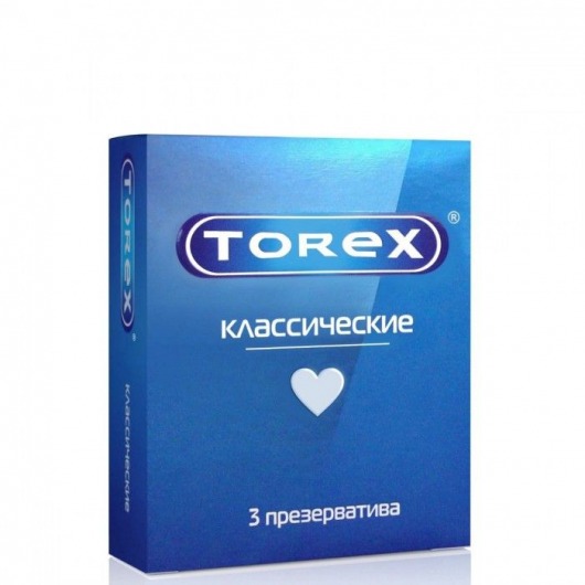 Гладкие презервативы Torex  Классические  - 3 шт. - Torex - купить с доставкой в Ангарске